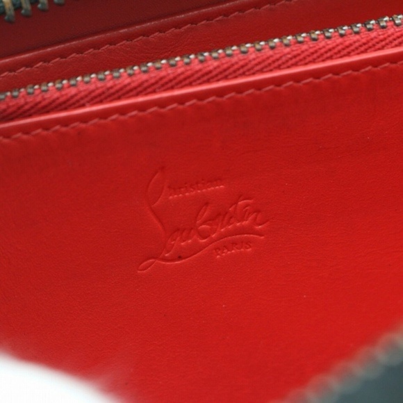 Authentic Christian Louboutin Zippy Wallet Black - Picture 5 of 12